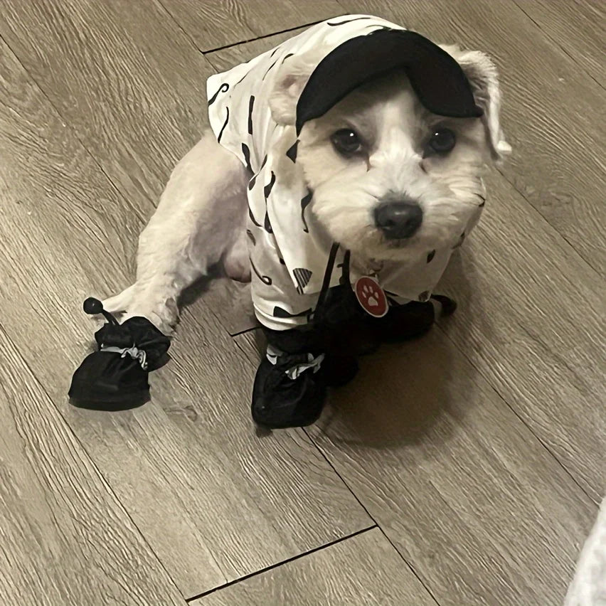 Küçük Irk Köpek Botu Köpek Ayakkabısı- Su Geçirmez