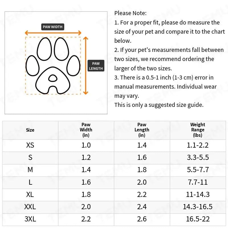 Küçük Irk Köpek Botu Köpek Ayakkabısı- Su Geçirmez