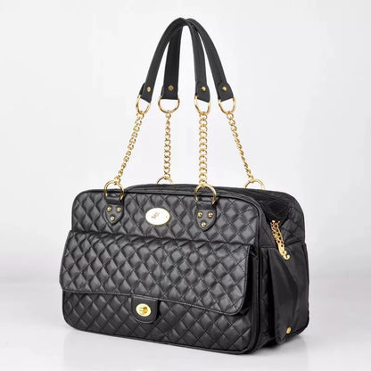 Küçük evcil hayvanlar için lüks taşıma çantası