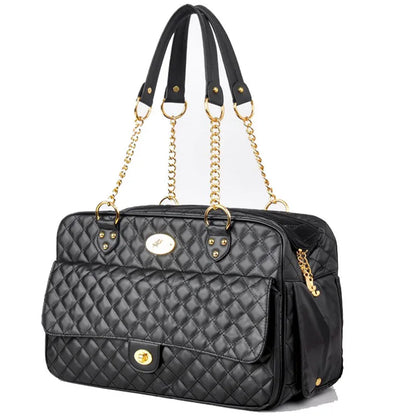 Küçük evcil hayvanlar için lüks taşıma çantası