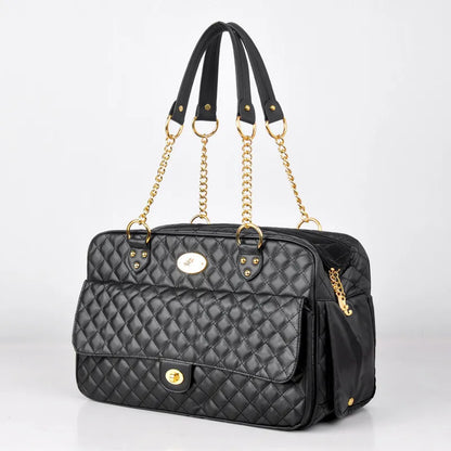 Küçük evcil hayvanlar için lüks taşıma çantası