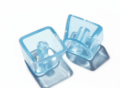 21 Parça Mekanik Oyuncu Klavye Tuş Başlıkları- Baskısız Yarı Saydam